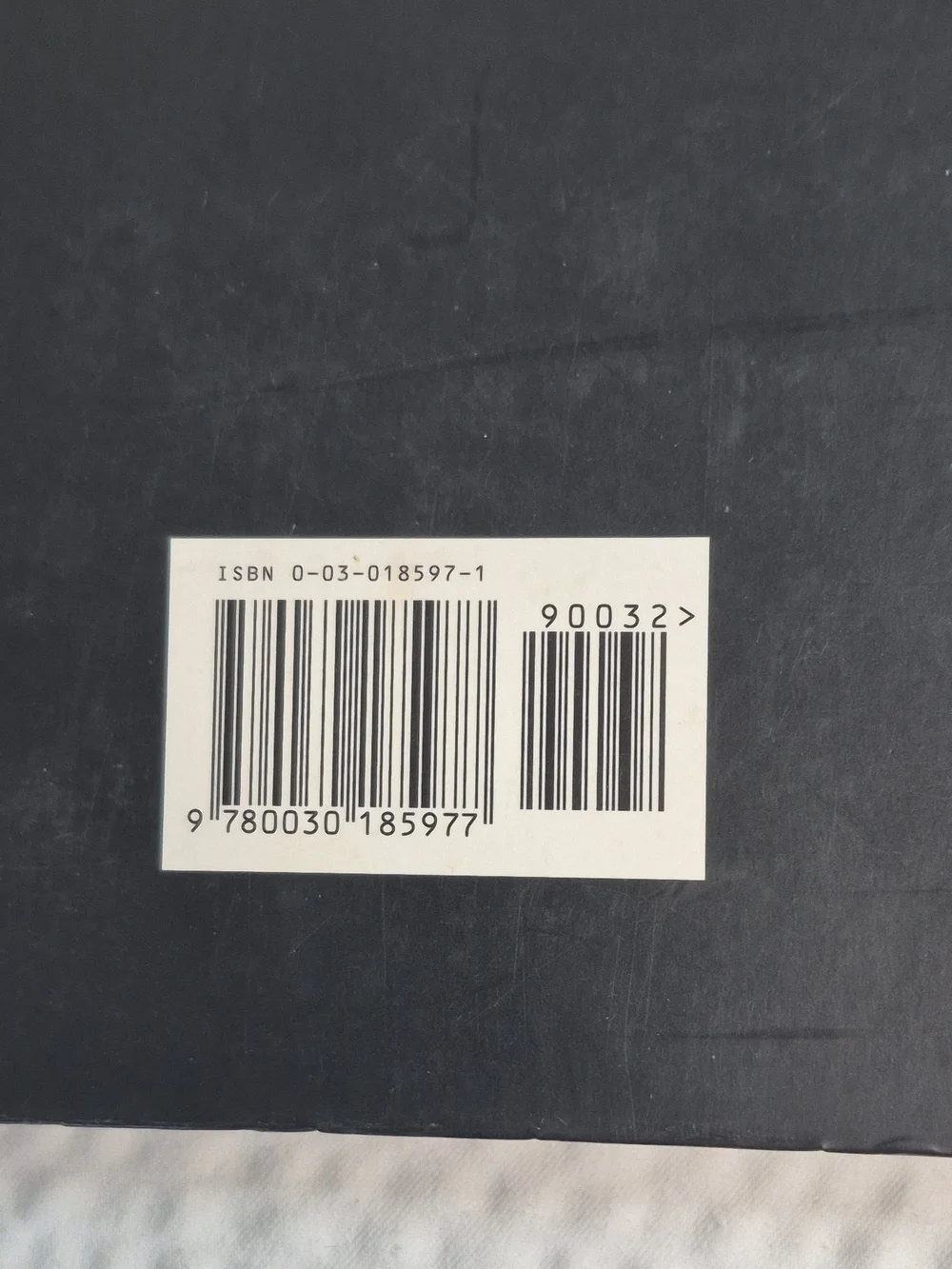 N/A hardcover textbook